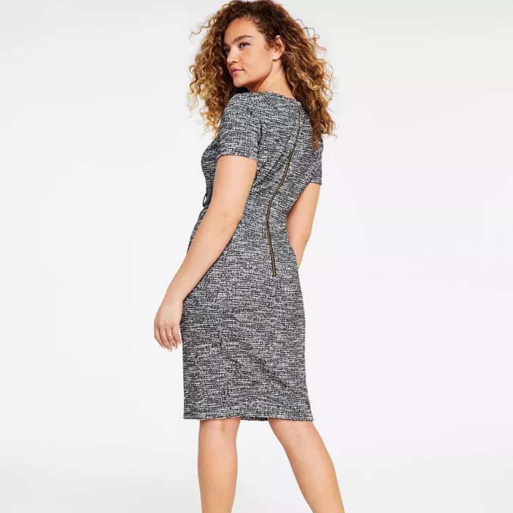 Calvin Klein Women's Tweed Sheath Dress